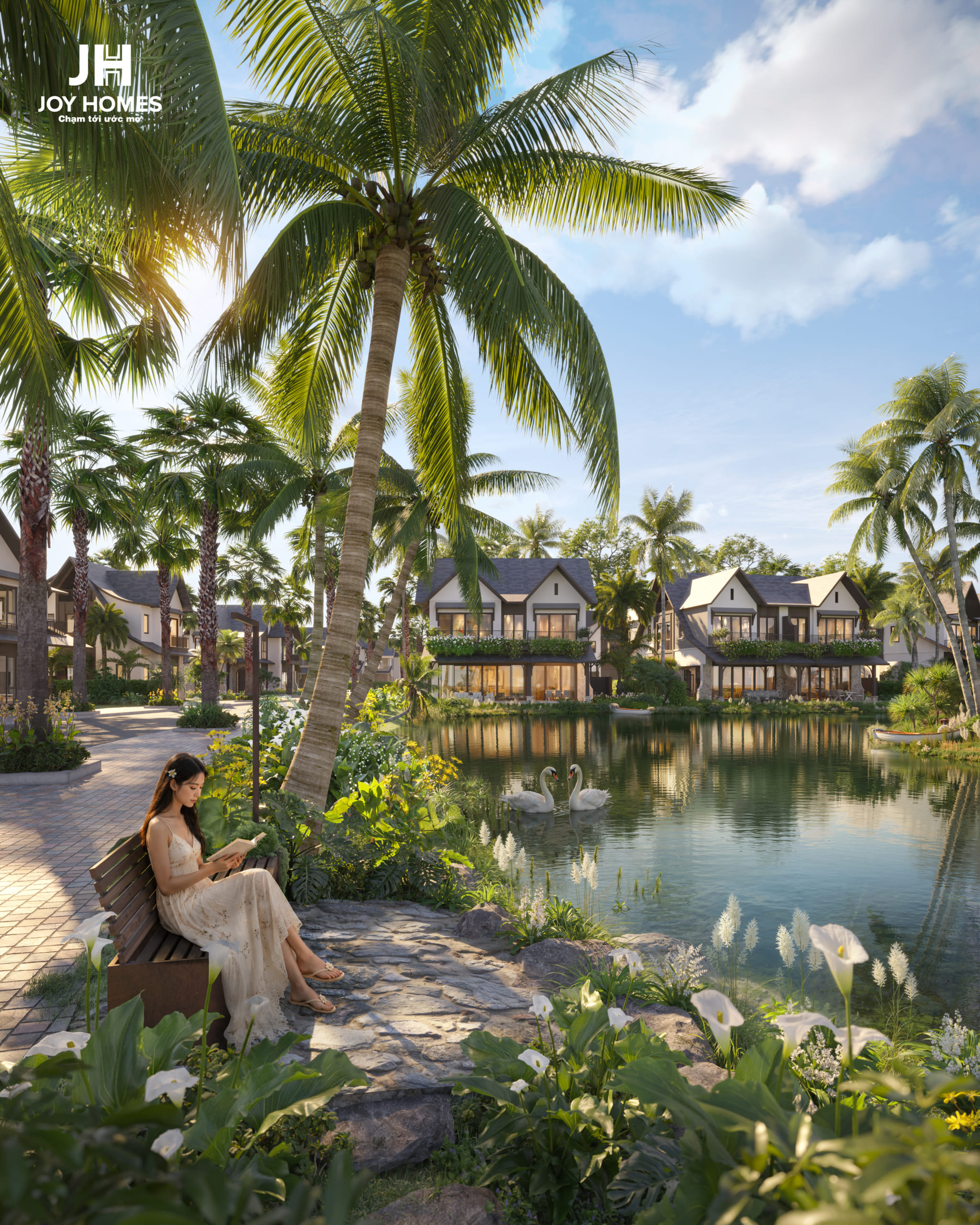 Phối cảnh The Palm Island