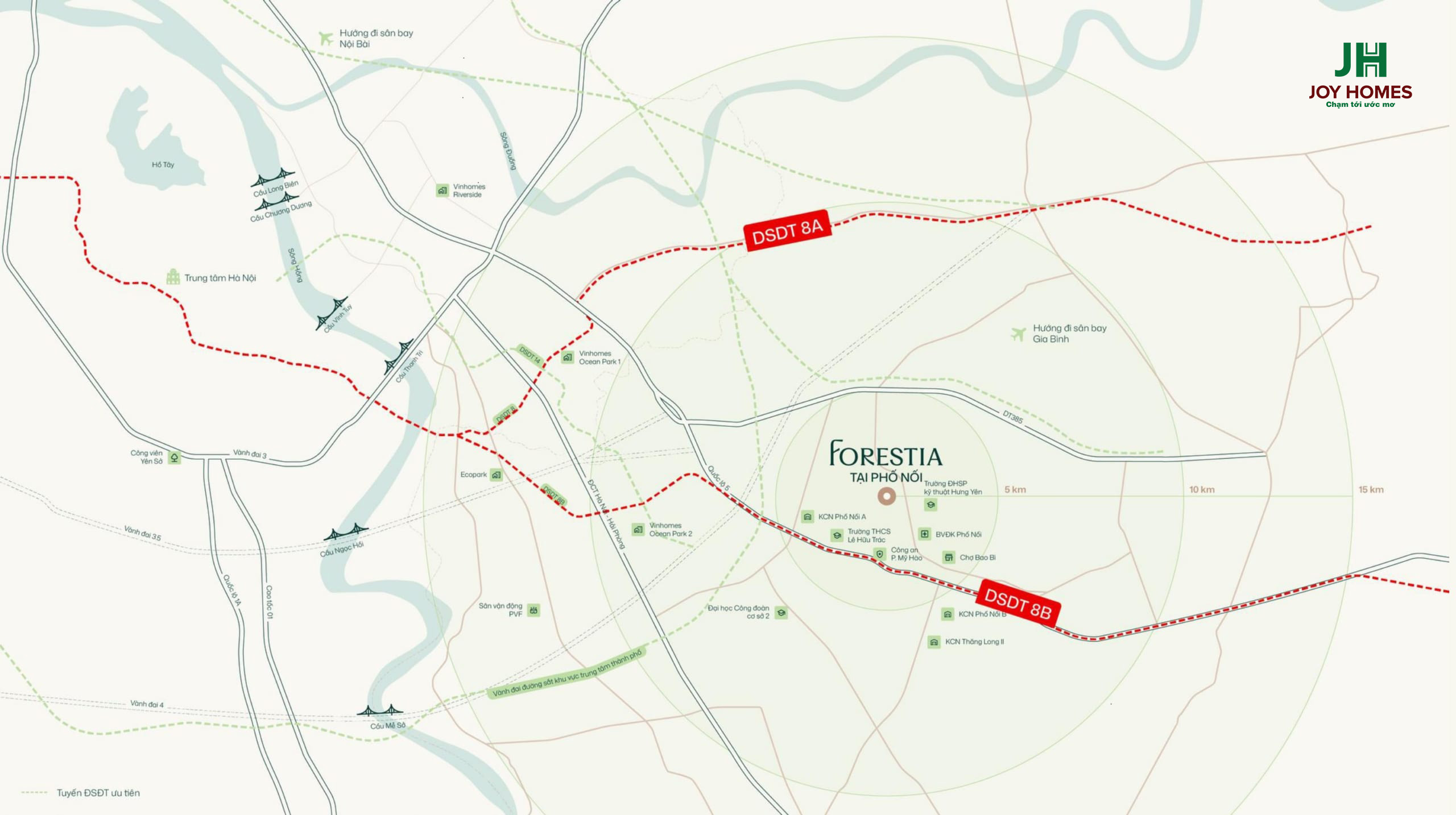 Bản đồ vị trí Forestia Park