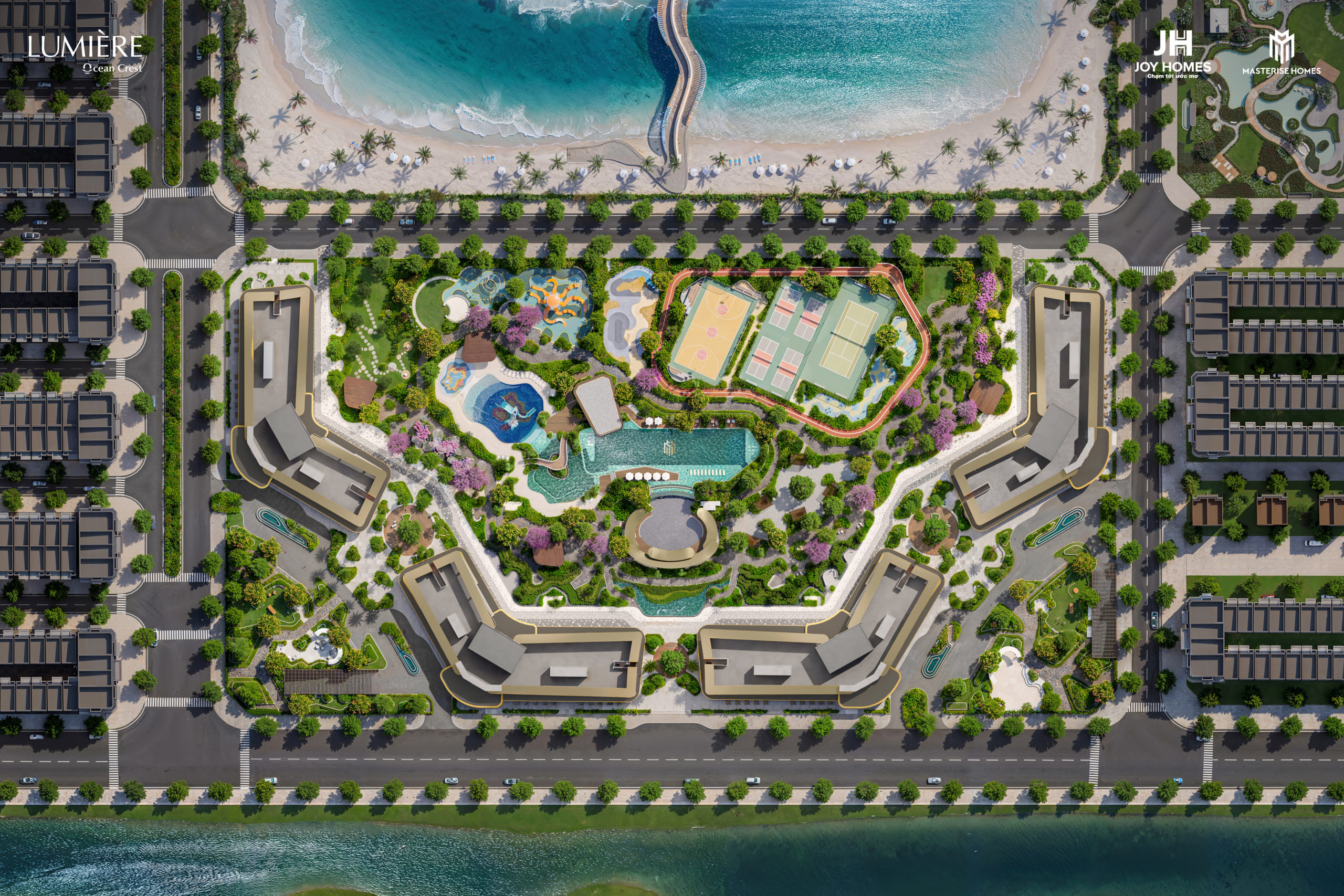 Mặt bằng LUMIÈRE Ocean Crest