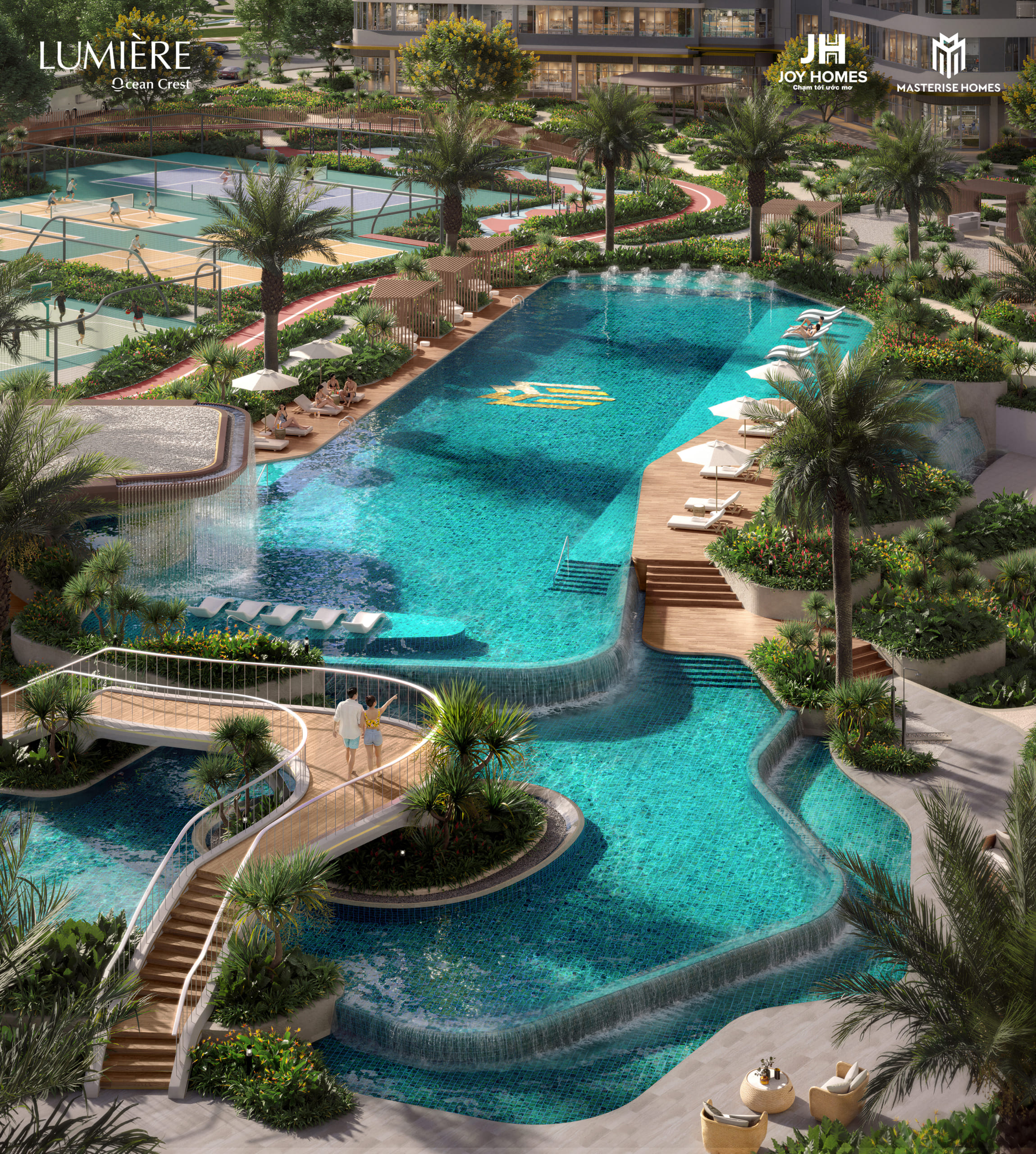 Phối cảnh LUMIÈRE Ocean Crest Ocean Park 2