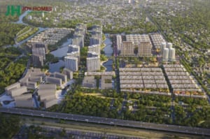 Hinh minh hoa khu nha o va bat dong san tho cu tai khu dan cu