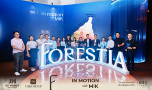 Đội ngũ Joy Homes tham dự triển lãm In Motion with MIK tại JW Marriott Hà Nội để cập nhật xu hướng thị trường bất động sản.