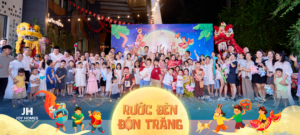 Toàn cảnh sự kiện Trung thu Joy Homes 2026 với chủ đề Rước đèn đón trăng.